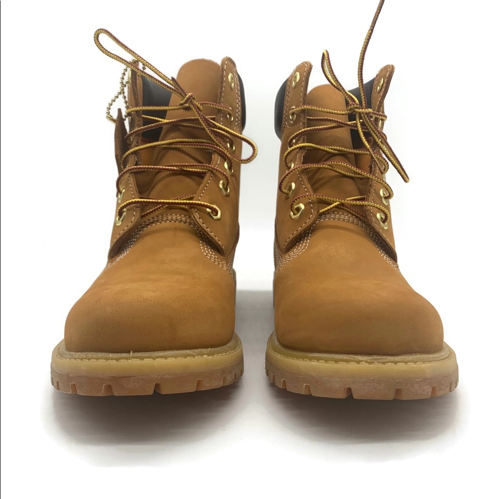 Women’s Timberland Premium 6” WP Wheat Nubuck Boot - Picture 2 of 4